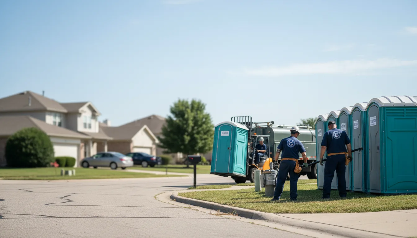 Porta Potty Rental in Roanoke, IN near me